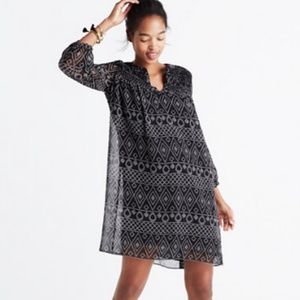 *NWT* Madewell smock dress in caravan print